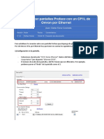 Comunicar Pantallas Proface Con Un CP1L de Omron Por Ethernet