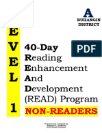 NRs - BUHANGIN A 40 DAY READING ENHANCEMENT AND DEVELOPMENT READ PROGRAM