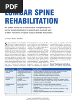 Download Lumbar Spine Rehabilitation by Utu54 SN64649145 doc pdf