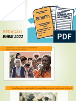 Redação Enem 2022