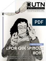 Porque Spinoza Hoy