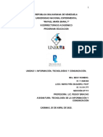 Unidad 1 Inf - Tec y Comunicacion I