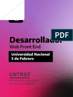 Untref - Desarrollador Web Front End