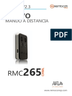 Manual Rmc265chml v2 3