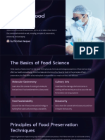 All about Food Science in 40 Characters