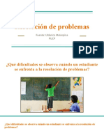 Resolución de Problemas, Propósito, Metacognición y Rutina