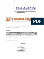 San Ignacio: Consultores Constructores Ejecutores de Obras Civiles Y Mineras Proveedores de Bienes Y Servicios