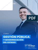 Brochure - Gestion Publica y Modernizacion Del Estado