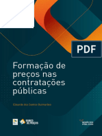 Ebook Formacao de Precos Contratacoes Publicas Banco de Precos