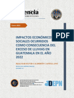 01-2023 Boletín Impactos de La Temporada de Lluvias (Lic. Hjalmar) PDF Con Carátula