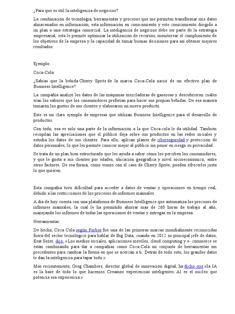 Bussiness Intelligent PDF