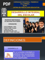 DESARROLLO INTEGRAL DEL ESCOLAR 2011-PERÚ