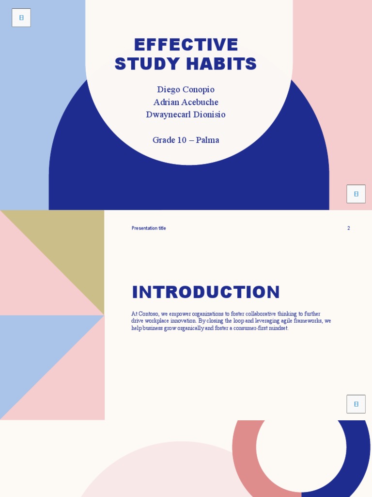 What Are Some Effective Study Habits