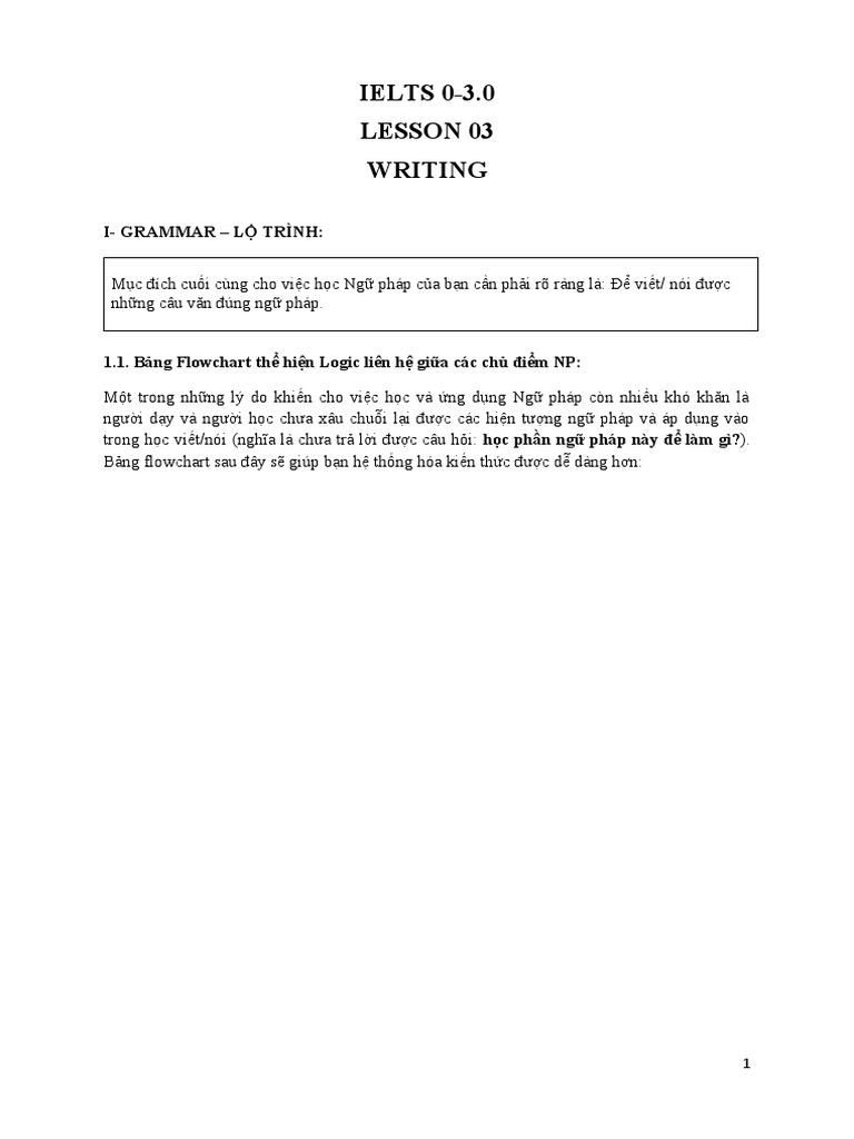 Lesson 3 - Writing | PDF