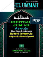 KHUTBAH Syawal 21 Mei 21