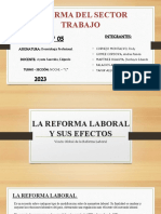 Reforma Del Sector Trabajo - Grupo 05 - Deont N-C