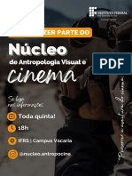 Venha Fazer Parte Do Núcleo de Antropologia Visual e Cinema! (297 × 210 MM) - 1