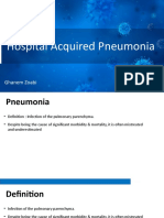Hospital Acquired Pneumonia Guide