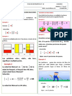 Ficha 19 Repaso Adición y Sustraccion de Fracciones