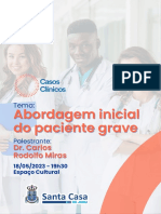 Abordagem inicial paciente grave Dr. Carlos Rodolfo