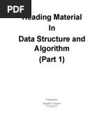 Data Structure and Algorithm Reading Material