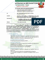 Informe #110 Emito Informe Modificado Exp N°2