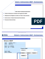 5.sintaxis e Instrucciones ABAP - Declaraciones