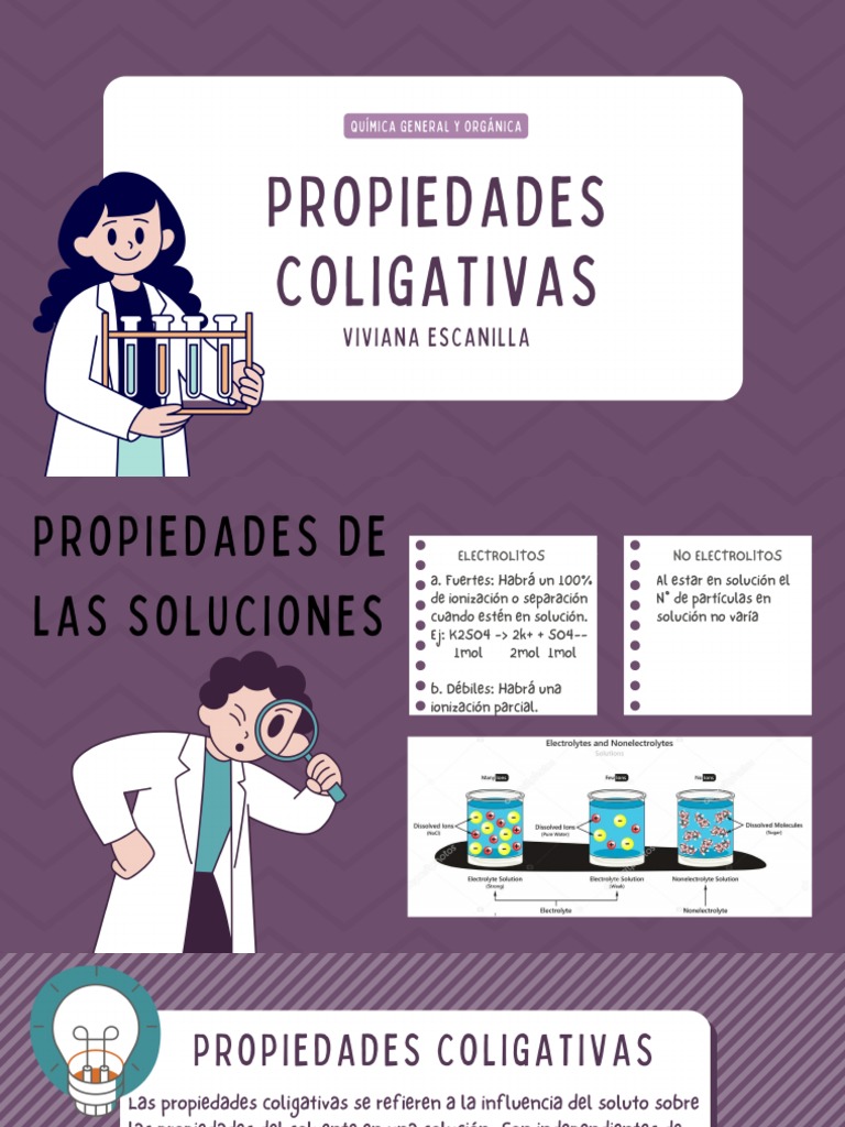 Propiedades Coligativas | PDF