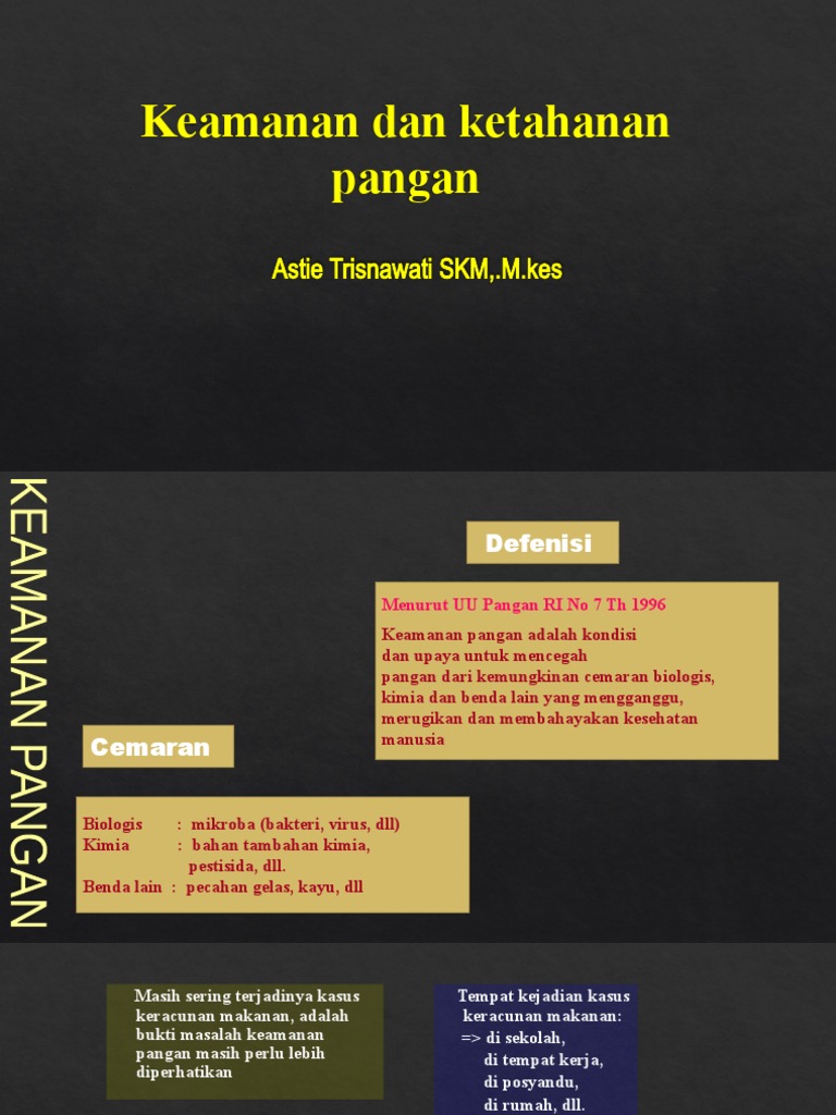 Tantangan dan Strategi Ketahanan Pangan | PDF