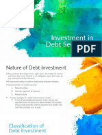 Investment in Debt Securities