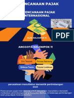 Kelompok 11 Perencanaan Pajak, Perencanaan Pajak Internasional