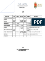 Horario - 5H 2022a