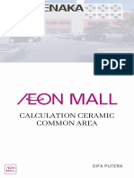 Pembatas Calculation Ceramic Common Area