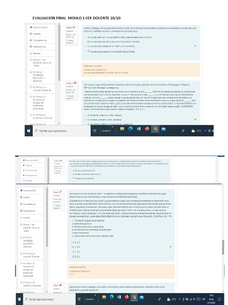 Respuestas A Curso De Inducción Pdf