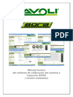 Manual Tecnico Del Software de Calibraciòn Del Sistema A Inyecciòn BORA (Versiòn Instalador)