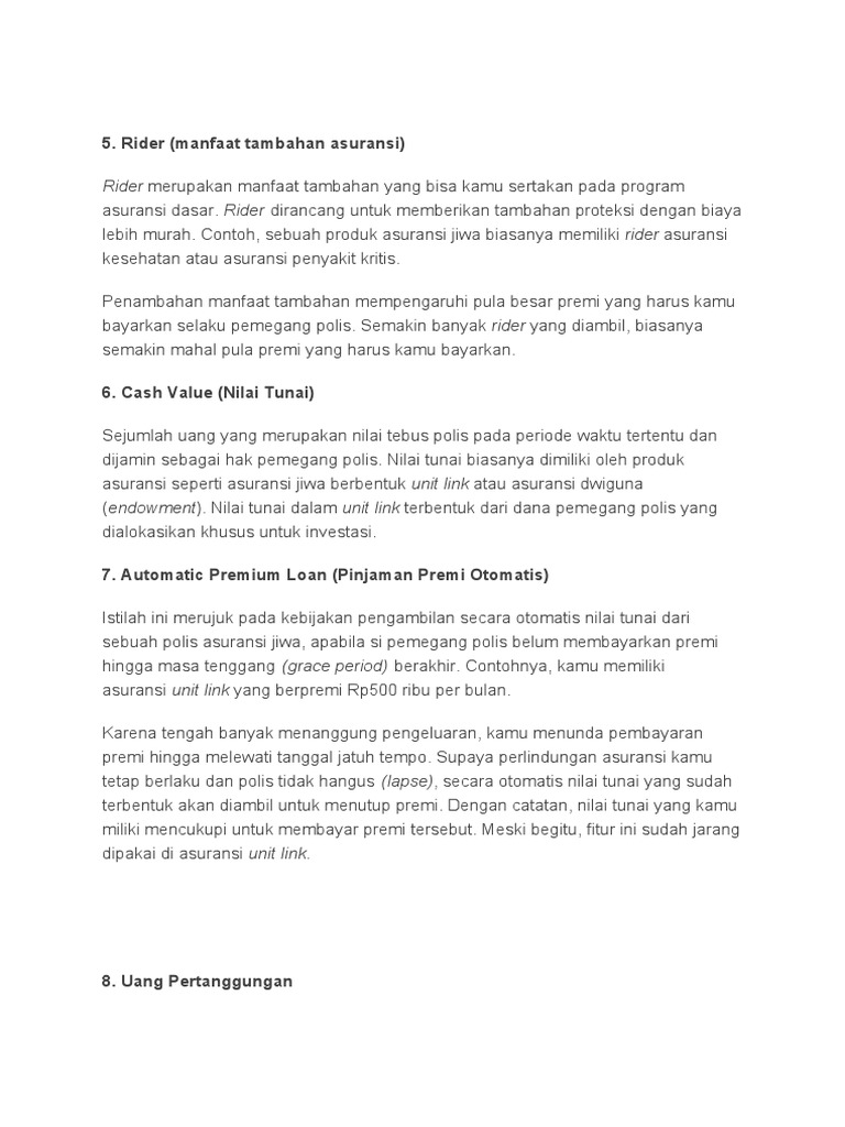 Insurance Definition Step 5of5 PDF