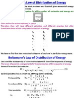 Boltzman Law