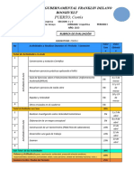 Rubrica de Fisica I Admon de Empresa 2023