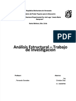 PDF Analisis Estructural Trabajo de Investigacion n1 Compress