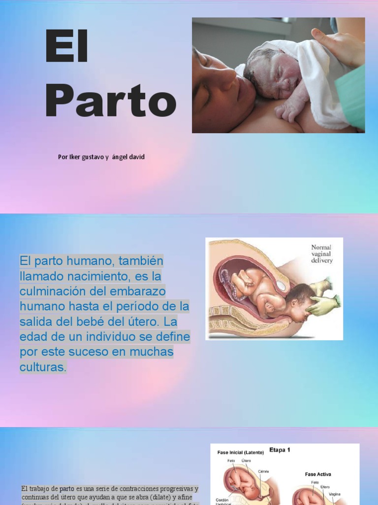 Fases del Parto y su Inducción | PDF | Parto | Cuidado de la salud