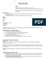 Organized Crime Exam Reviewer: Classifying Crimes