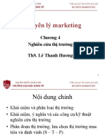 Chương 4. Nghiên Cứu Thị Trường