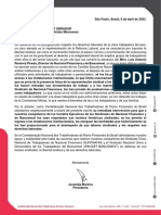 Represión sindical en Nacional Financiera y Bancomext