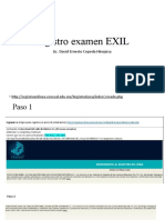 Registro Examen EXIL