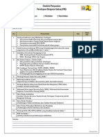 PBG Checklist