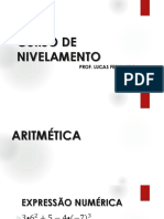 Curso de Nivelamento em Expressões Algébricas