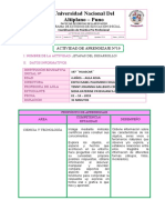 Esquema Actividad de Aprendizaje 10