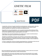 Magnetic Films: Properties and Applications in Aviation