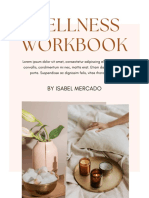 Blush and Brown Simple Wellness Workbook PDF