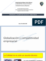 Semana 01 - Globalización. Competitividad Empresarial